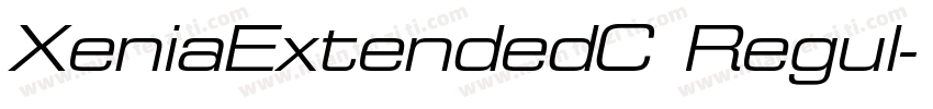 XeniaExtendedC Regul字体转换